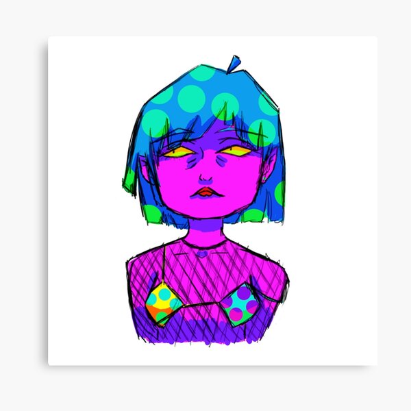 Aperçu de l'œuvre Punky Toxic Girl créée et vendue par YaelleDark.