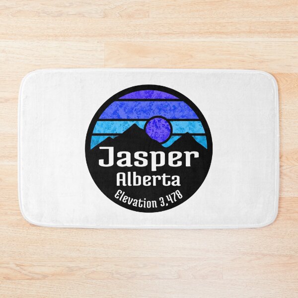 Item preview, Ski Jasper Alberta Canada Skiing Hiking Camping designed and sold by DESTINATIONS DECAL.
