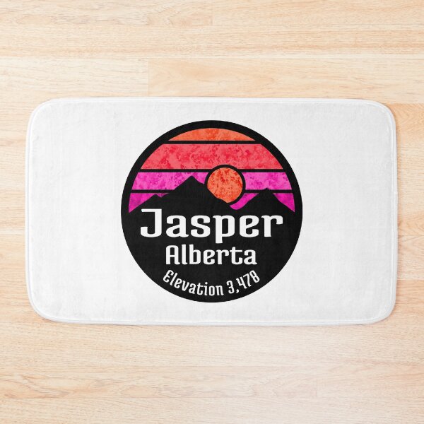 Item preview, Ski Jasper Alberta Canada Skiing Hiking Camping designed and sold by DESTINATIONS DECAL.