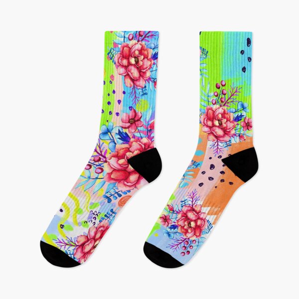 Item preview,  Floral Patchwork Colorful  designed and sold by Nora Gad.