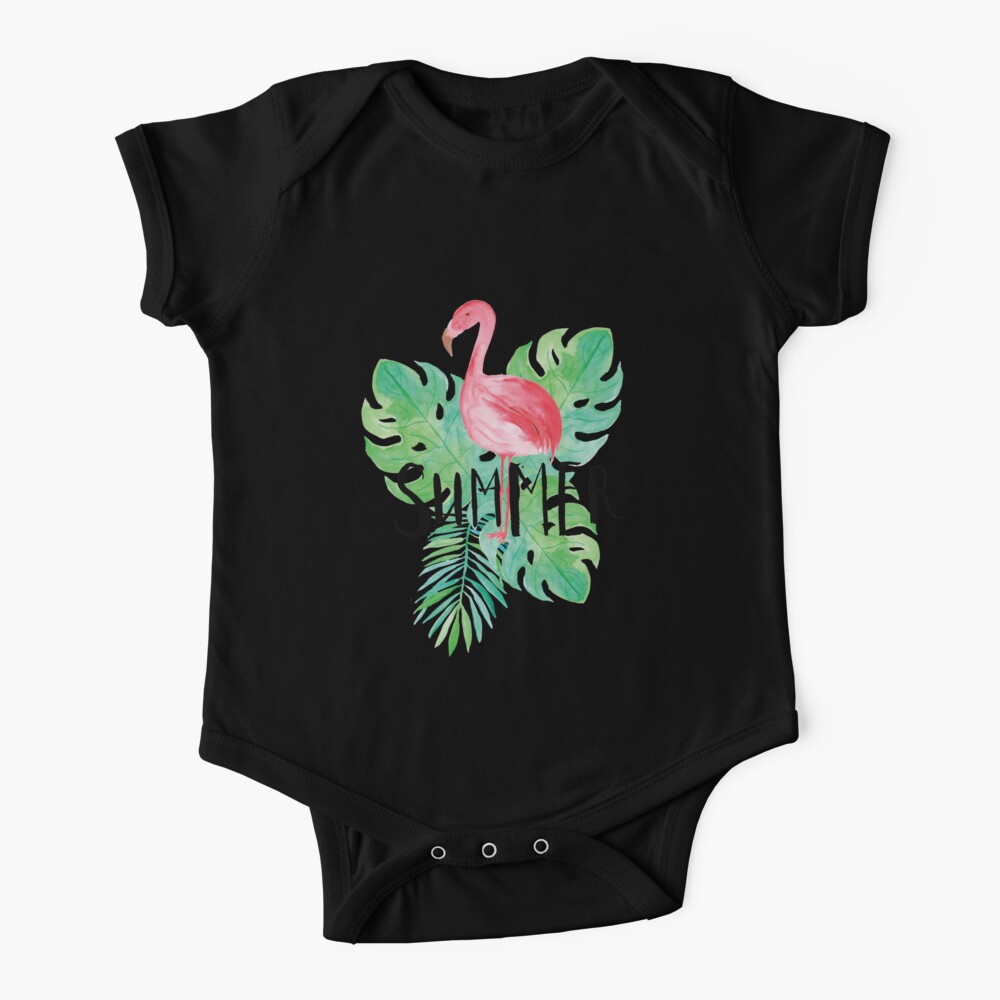 Flamingo Babystrampler