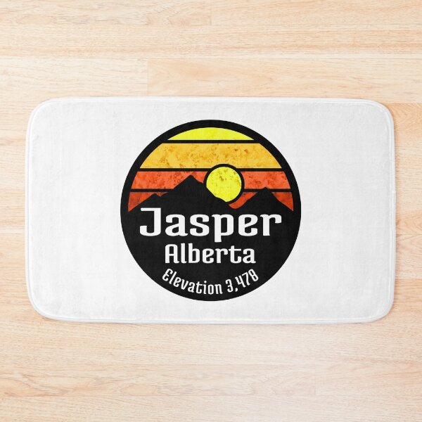 Item preview, Ski Jasper Alberta Canada Skiing Hiking Camping designed and sold by DESTINATIONS DECAL.