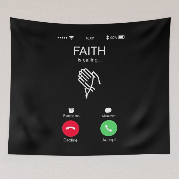 Item preview, Faith is calling you designed and sold by superpixus.