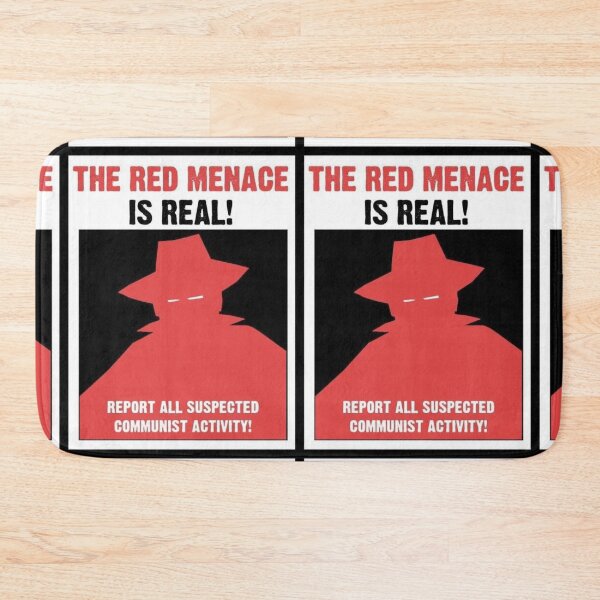 Item preview, The Red Menace Propaganda Poster designed and sold by Britkek.