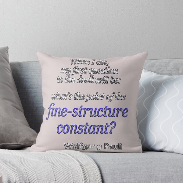 Item preview, Wolfgang Pauli fine structure constant designed and sold by GePadeSign.