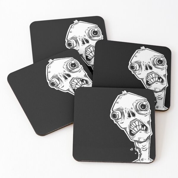 Item preview, Toothy Smile - Black & Gray designed and sold by RobotArms.