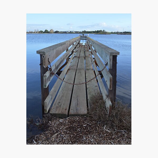 Item preview, Jetty in Shoreline Park, Mountain View, California designed and sold by Igor Pozdnyakov.