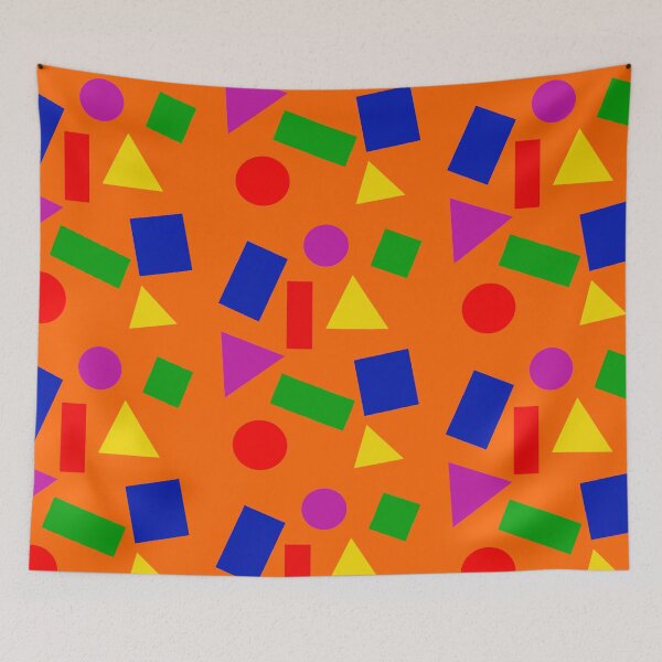Item preview, Orange Coloured Shapes designed and sold by El-Farouk.