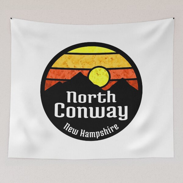 Item preview, Ski North Conway New Hampshire Skiing Hiking Camping Biking Bike designed and sold by DESTINATIONS DECAL.