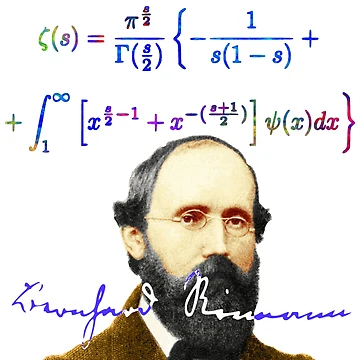 Artwork thumbnail, Bernhard Riemann Zeta function by GePadeSign
