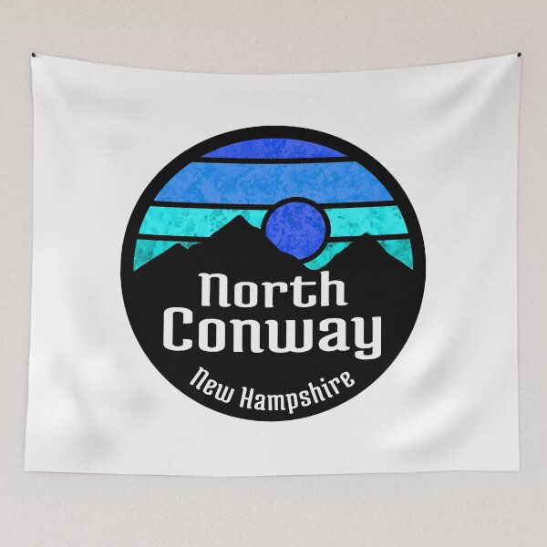 Item preview, Ski North Conway New Hampshire Skiing Hiking Camping Biking Bike designed and sold by DESTINATIONS DECAL.