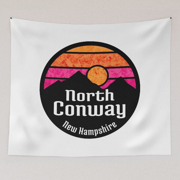 Item preview, Ski North Conway New Hampshire Skiing Hiking Camping Biking Bike designed and sold by DESTINATIONS DECAL.