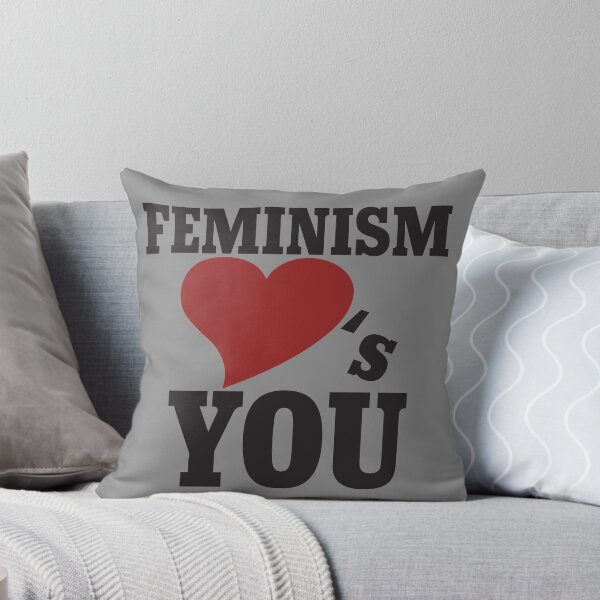 Item preview, Feminism loves you designed and sold by FrictionMaxxing.