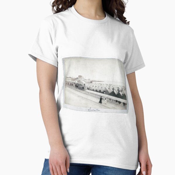 Plage de Pontaillac à la Belle Époque T-shirt classique