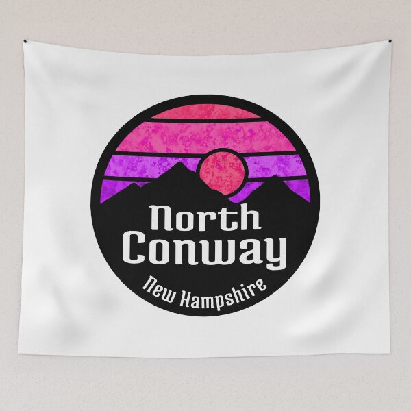 Item preview, Ski North Conway New Hampshire Skiing Hiking Camping Biking Bike designed and sold by DESTINATIONS DECAL.