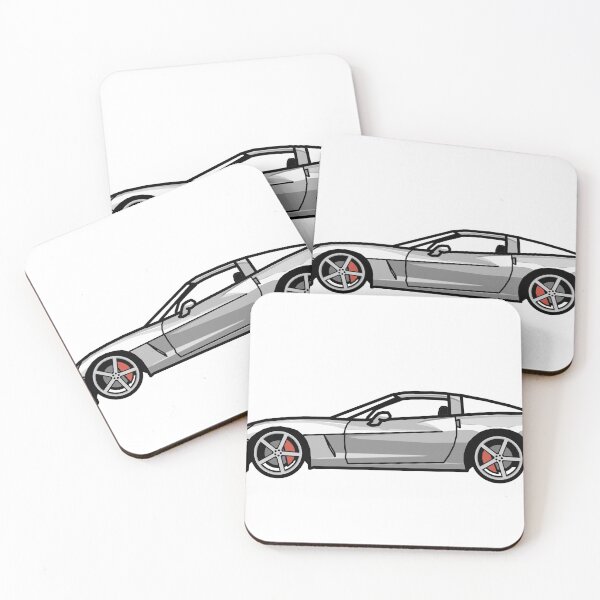 Item preview, Chevrolet Corvette C6 Blade Silver Digital painting designed and sold by antipc.