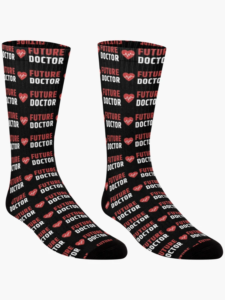 Thumbnail 3 of 5, Socks, Future Doctor designed and sold by RIVEofficial.