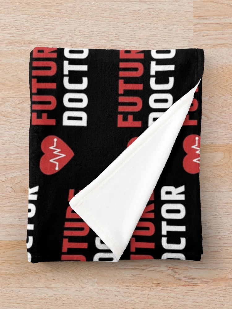 Thumbnail 3 of 6, Throw Blanket, Future Doctor designed and sold by RIVEofficial.