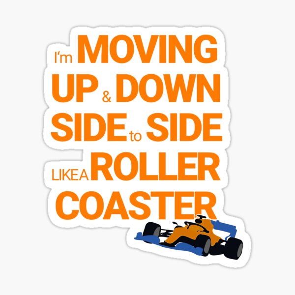 Lando Norris - Motorsport fan gift racing driver Sticker