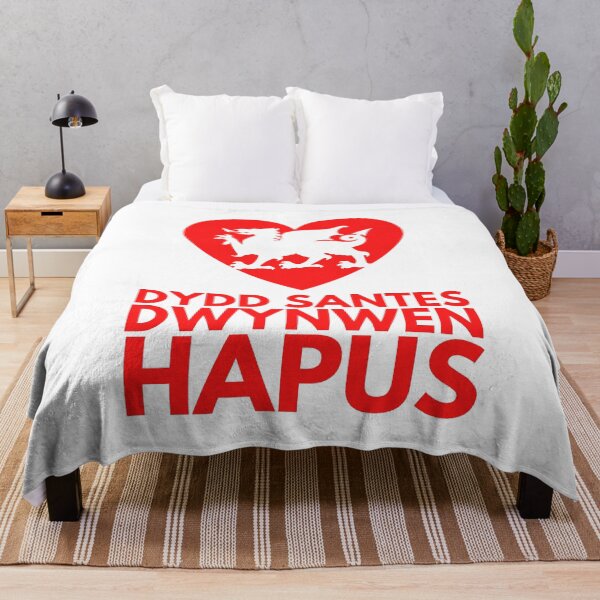 Item preview, Dydd Santes Dwynwen Hapus designed and sold by juvajay.