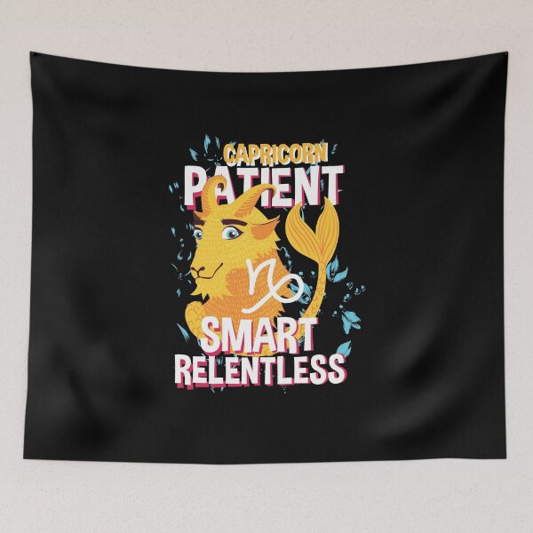Item preview, Capricorn patient smart relentless designed and sold by TinoThreads.