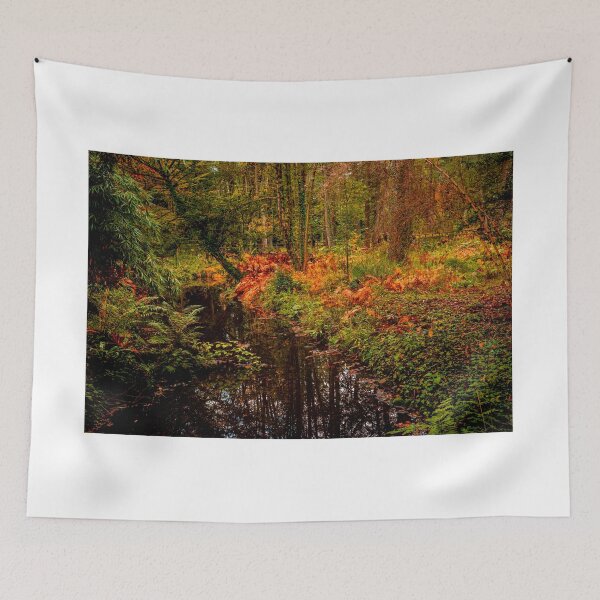 Item preview, Woodland Stream in Autumn designed and sold by Colin Metcalf.