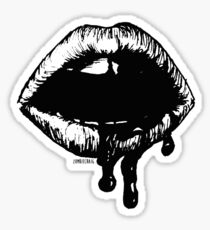 Bloody Lips Sticker