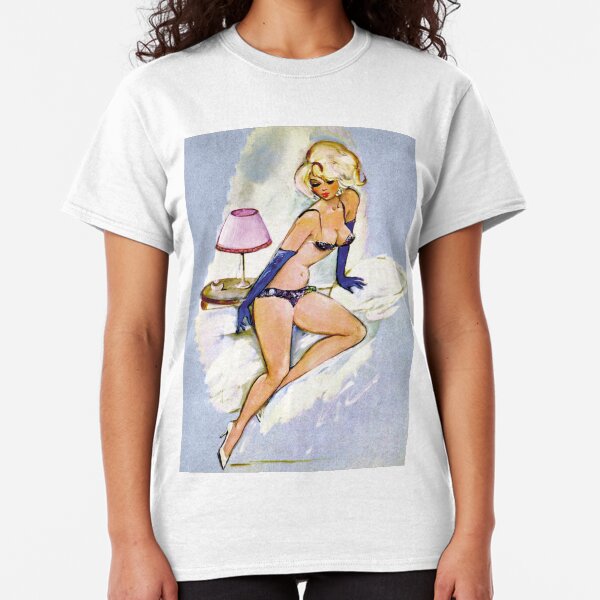 Pin-up des années 60 T-shirt classique