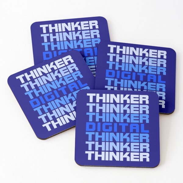 Item preview, Digital thinker word array designed and sold by NerdySherds.