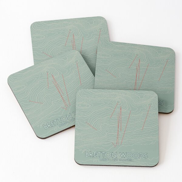 Item preview, Bretton Woods Contour Topography Map designed and sold by ChasingGnarnia.
