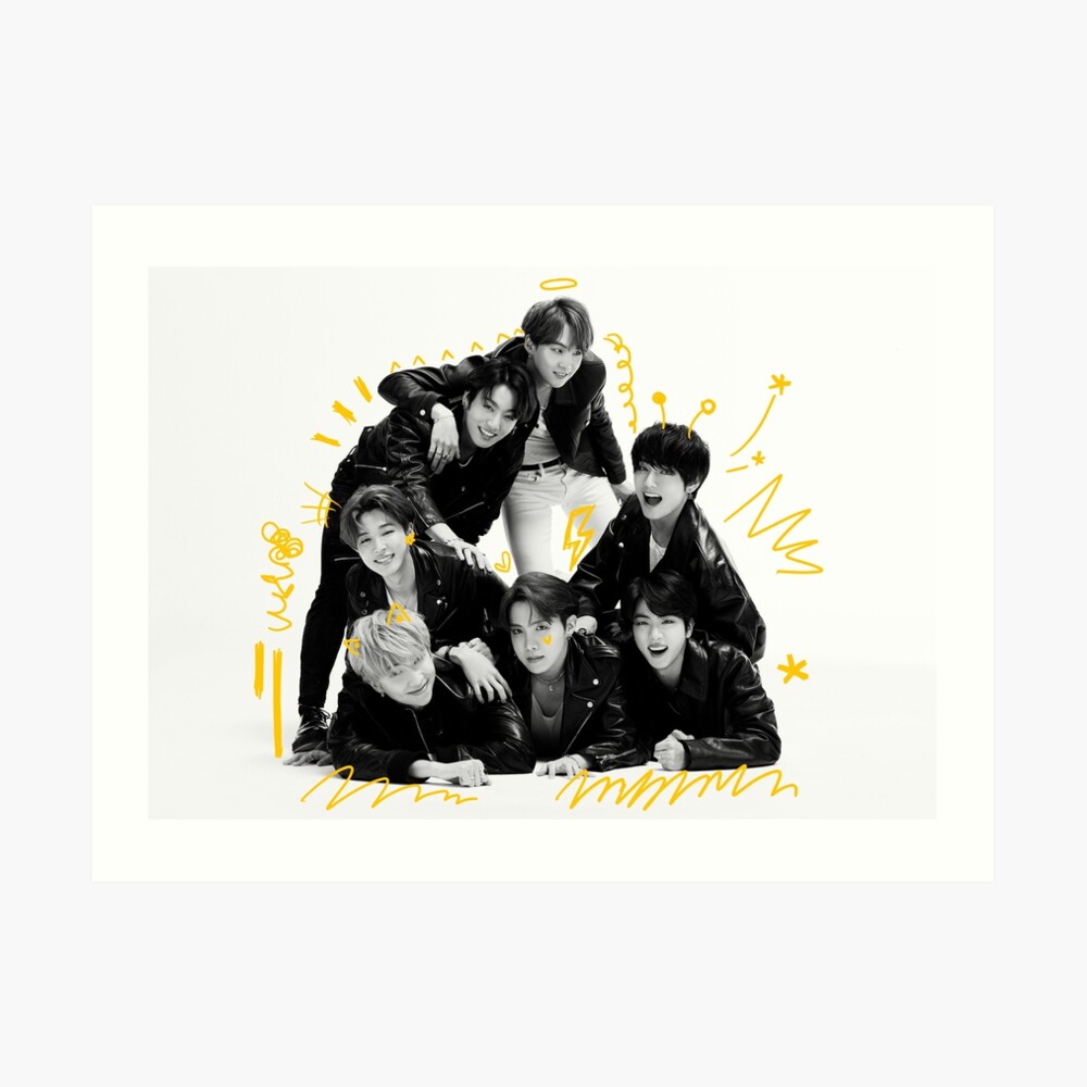 BTS MAPOFTHESOUL7 4形態 ポスター 4枚のみ BTS Map of the soul: 7 Poster 4