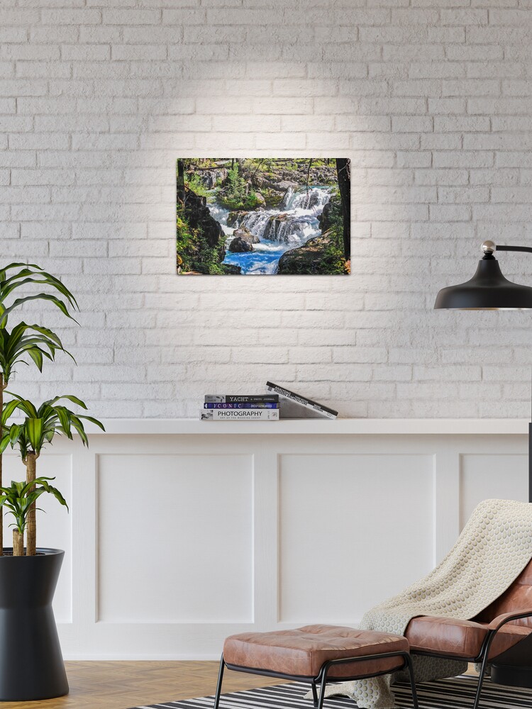 Thumbnail 1 of 4, Metal Print, Rogue Gorge Falls, Oregon designed and sold by Bryan Spellman.