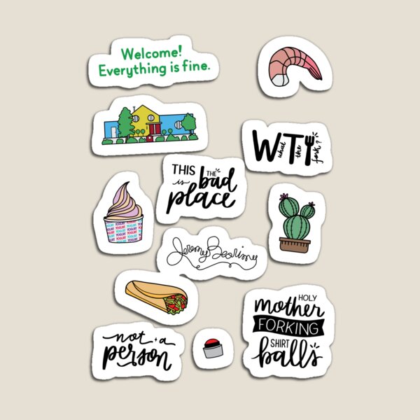 Item preview, The Good Place TV Show Art designed and sold by lettersofjoy.