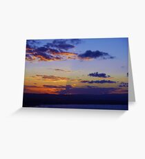Cape Byron Sunset Greeting Card