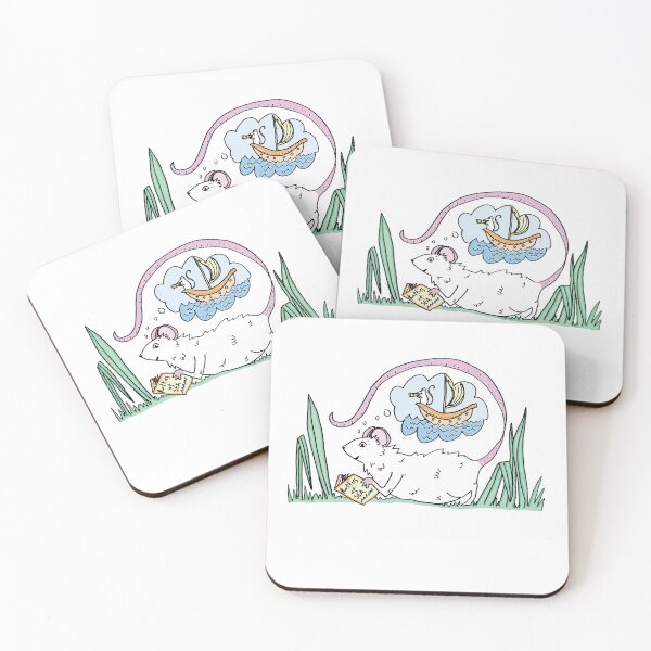 Item preview, Reading Ratty | Pet Rat for Rat Lovers  designed and sold by PaigeLehmannArt.
