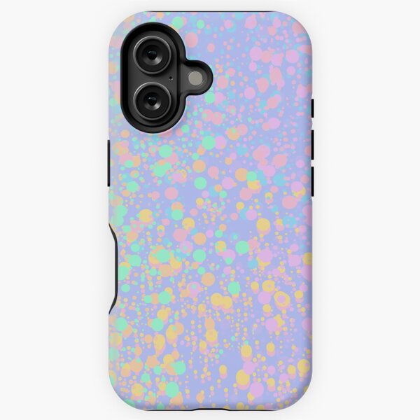 Item preview, iridescent pastel polka dot ink spread designed and sold by Yanwun.