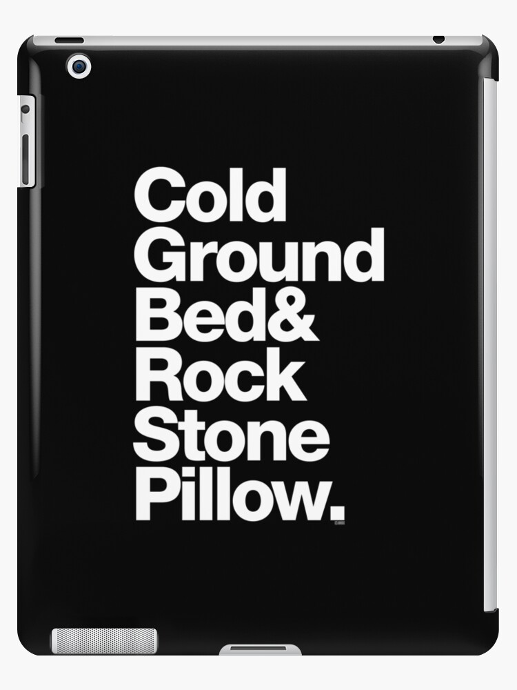 Bob Marley Bed Rock Stone Pillow Threads Ipad Case Skin By