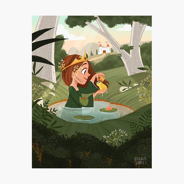 Frog Princess Photographic Print