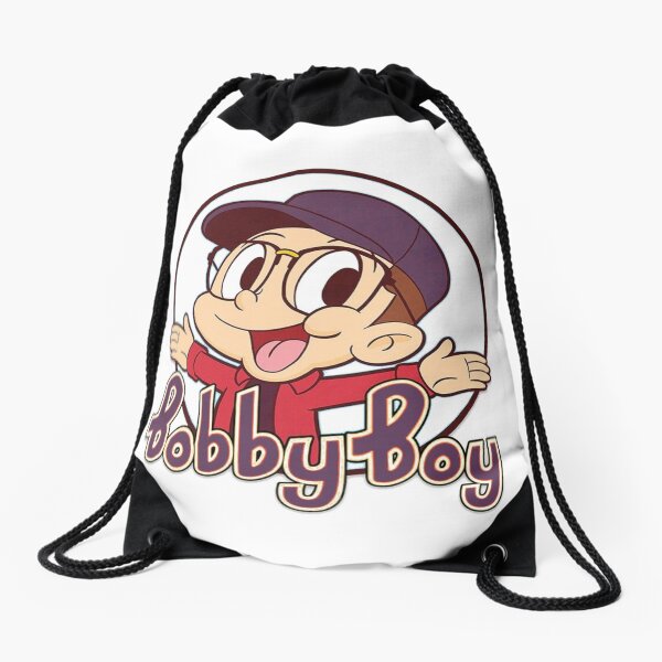 Bobby Boy Logic rapper graphic art Drawstring Bag
