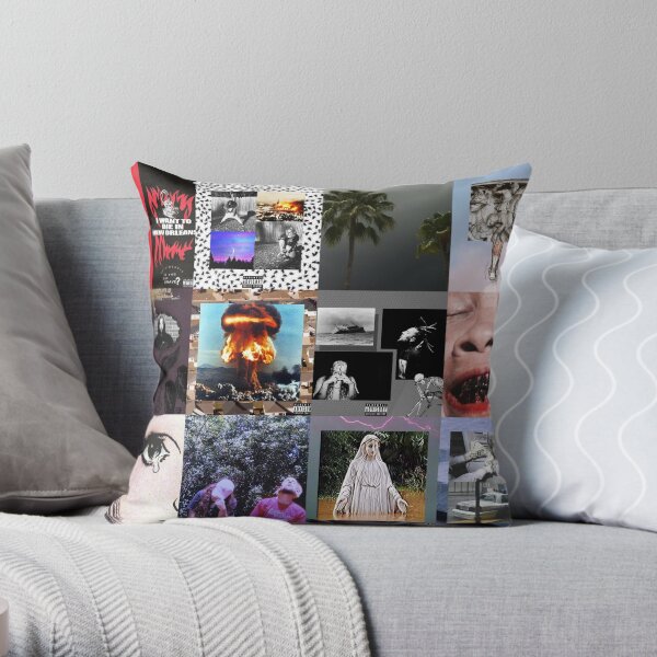 Suicide Boys Album Collage Dekokissen