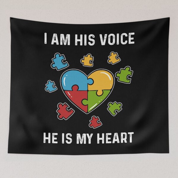 Item preview, Autism Heart designed and sold by 4tomic.