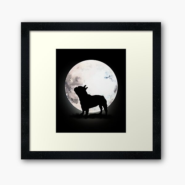 Item preview, french bulldog on the moon designed and sold by Collagedream.