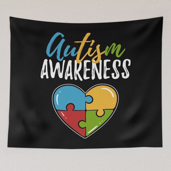 Item preview, Autism Heart designed and sold by 4tomic.