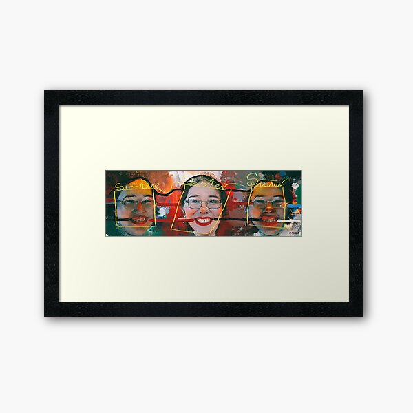 Sisters Framed Art Print