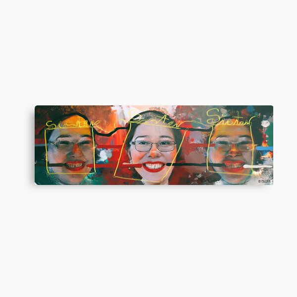 Sisters Metal Print