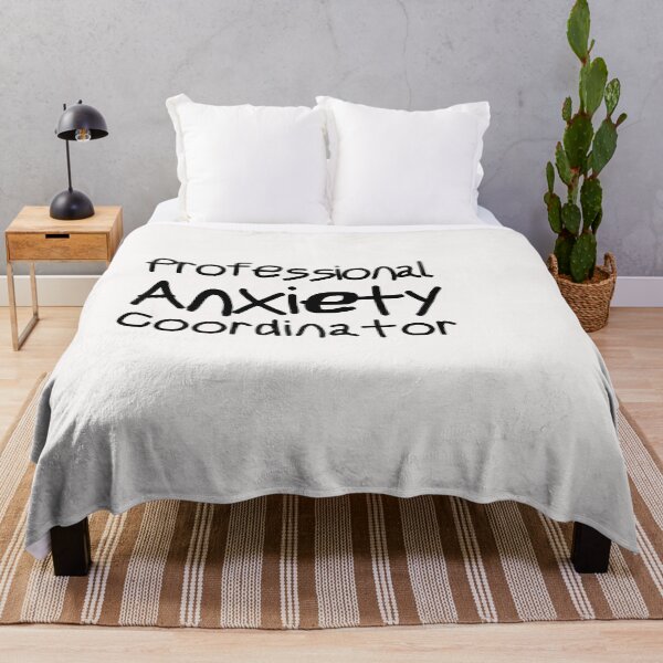 Item preview, Anxiety Expert Professional Introvert Awkward Relax Cute Funny Sarcastic Happy Fun Inspirational Gift designed and sold by EpsilonEridani.