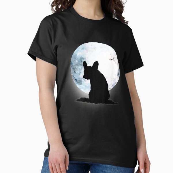 Item preview, french bulldog on the moonlight designed and sold by Collagedream.