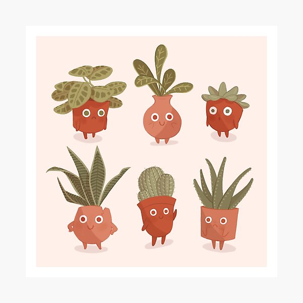 Literal Plant Babies Photographic Print