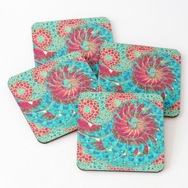 Item preview, Hidden Shell Nautilus Art - Sharon Cummings designed and sold by Sharon Cummings Art.