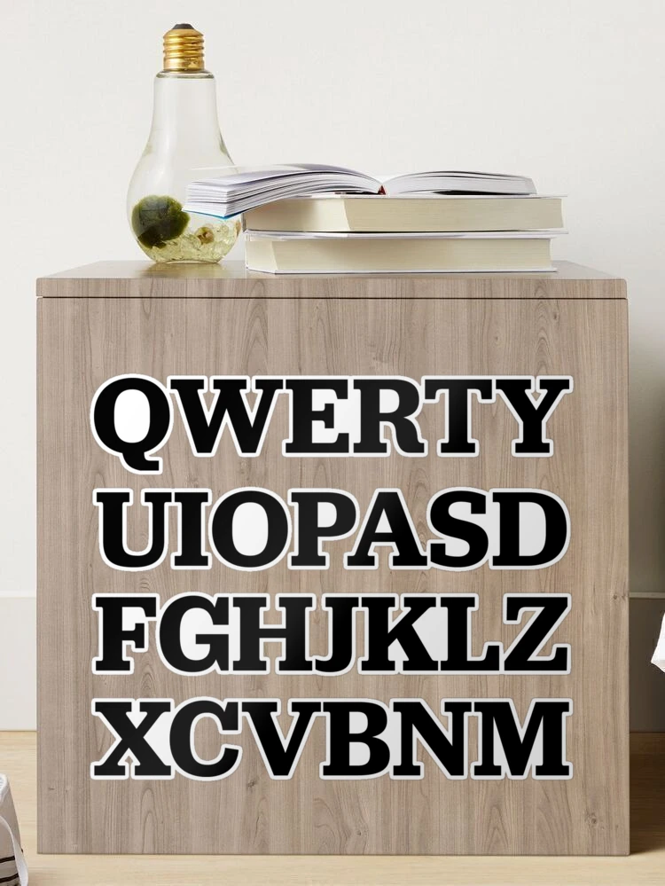 QWERTYUIOPASDFGHJKLZXCVBNM Magnet for Sale by SmithDigital